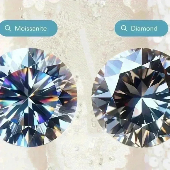 🆕️Moissanite Flower Adjustable Ring Platinum Plated S925 Silver Certified 1CT - Picture 12 of 16